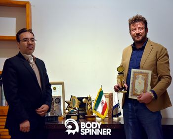 دریافت جایزه " کارآفرین برتر سال 1398 " توسط بادی اسپینر