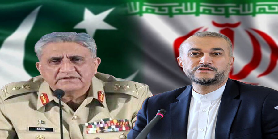 دیدار امیرعبداللهیان با فرمانده ارتش پاکستان