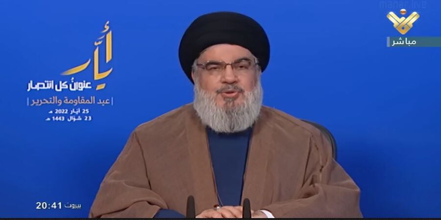 دبیرکل حزب الله: پیروزی بر اسرائیل یوم الله است