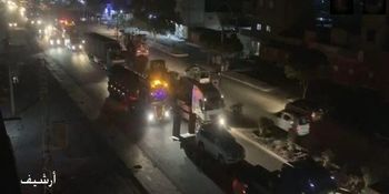 کاروان نظامی آمریکا وارد سوریه شد