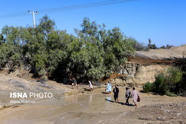 گزارش تصویری از سیل در منطقه «عورکی» سیستان و بلوچستان 2