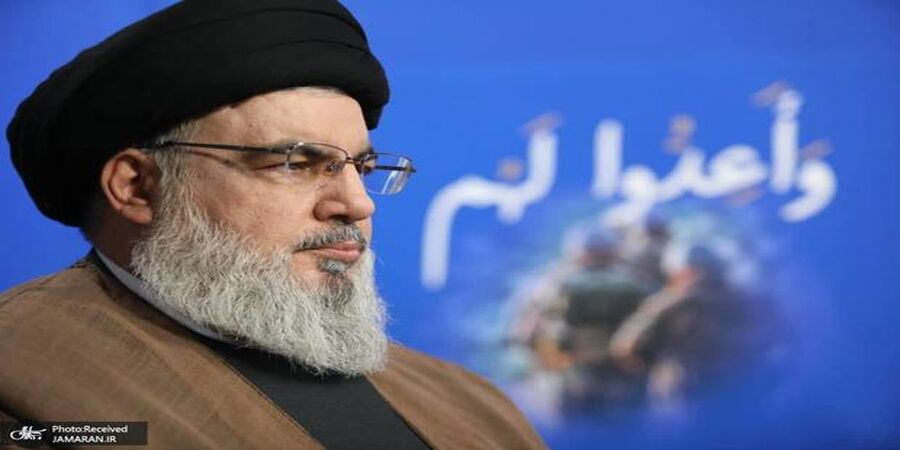 سیدحسن نصرالله شمشیر را برای آمریکا از رو بست