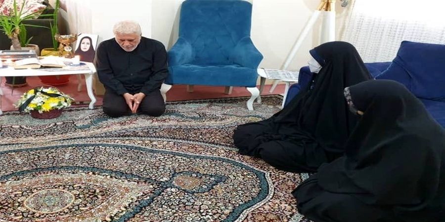  دلجویی معاون امور زنان رئیسی از بازماندگان حادثه متروپل