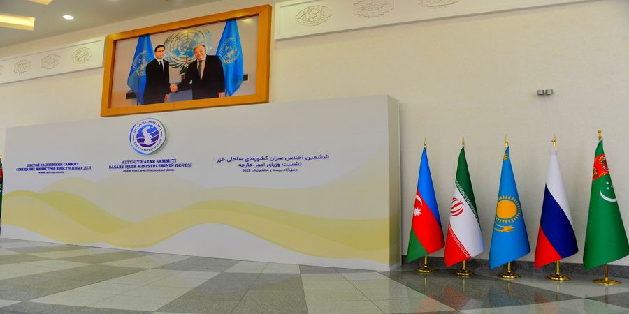 آغاز ششمین دور اجلاس سران کشورهای حاشیه خزر