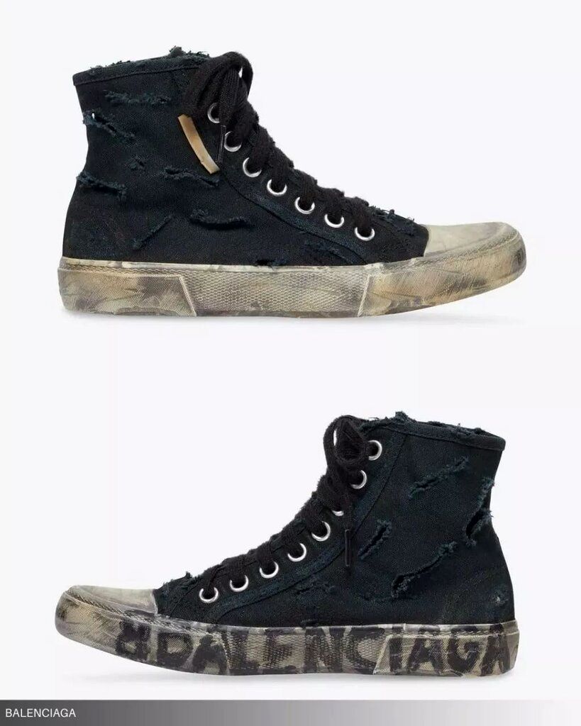 تصاویر کفش ۵۶ میلیون تومانی که در سطل زباله هم پیدا می‌شود!