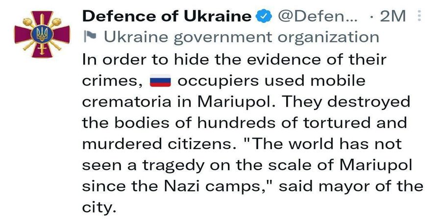 پوتین کوره‌های آدم سوزی  به راه انداخت 