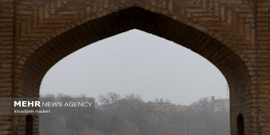 تصاویر| وقتی اصفهان نفس کم می آورد !

