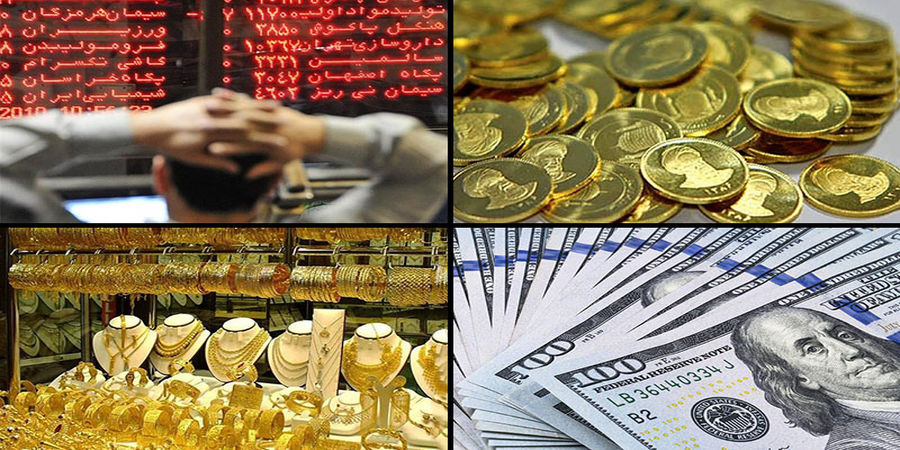 پیشروی همزمان قیمت دلار و سکه / افت اندک قیمت درهم